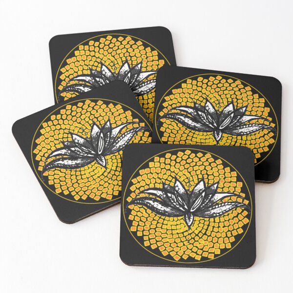 Item preview, Lotus & CircleVisions (B&WGxR&Y) designed and sold by createVisions.