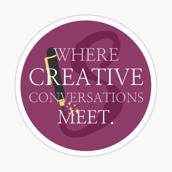 Spellbinder Where Creative Conversations Meet Slogo Sticker