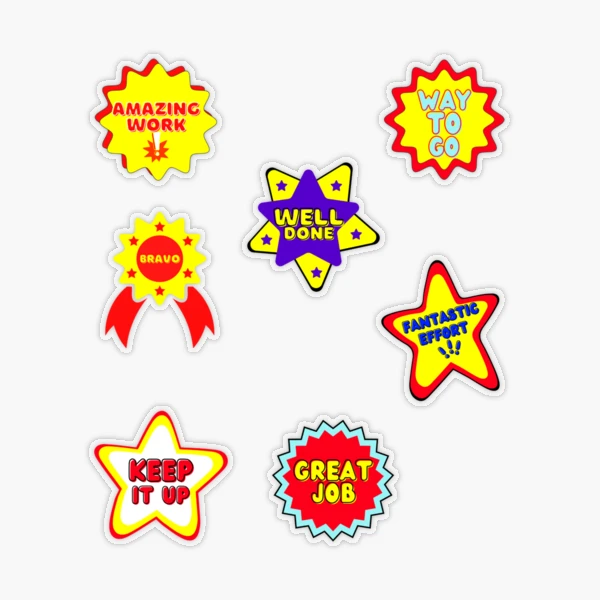 110 Personalised Teacher Reward Stickers For Pupils You're A Star
