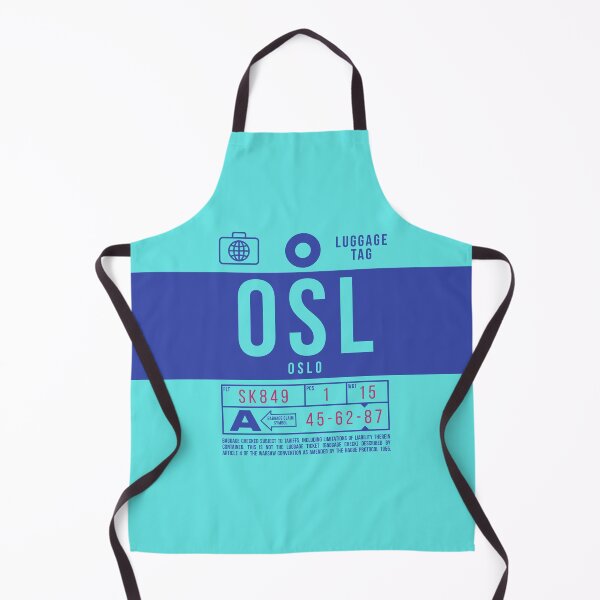 Item preview, Luggage Tag B - OSL Oslo Norway designed and sold by VoodooCircus.