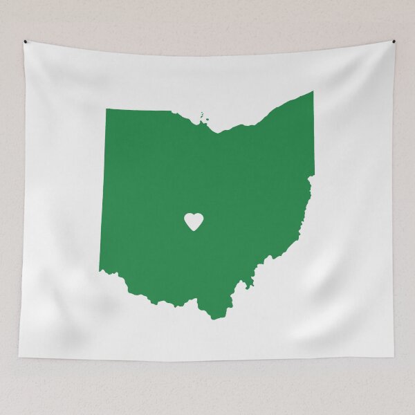 Item preview, Ohio Love in Green designed and sold by Maren Misner.