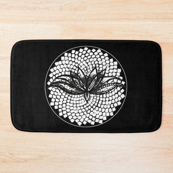 Item preview, Lotus & CircleVisions (B&WGxW) designed and sold by createVisions.