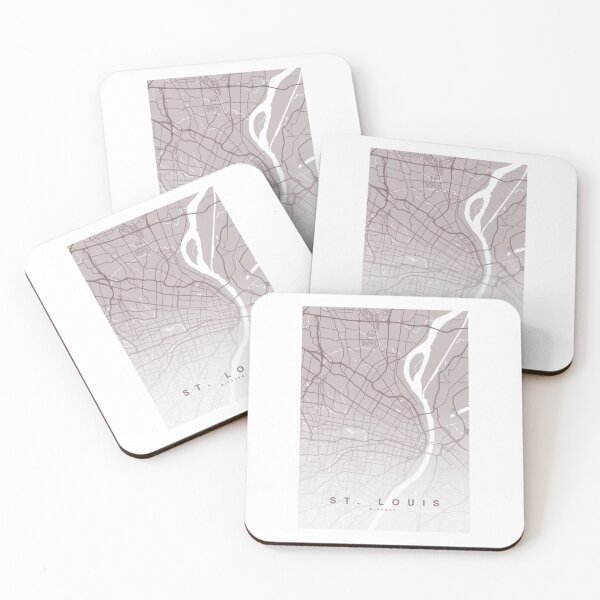 Item preview, St. Louis Map Art   designed and sold by BellaAuror.