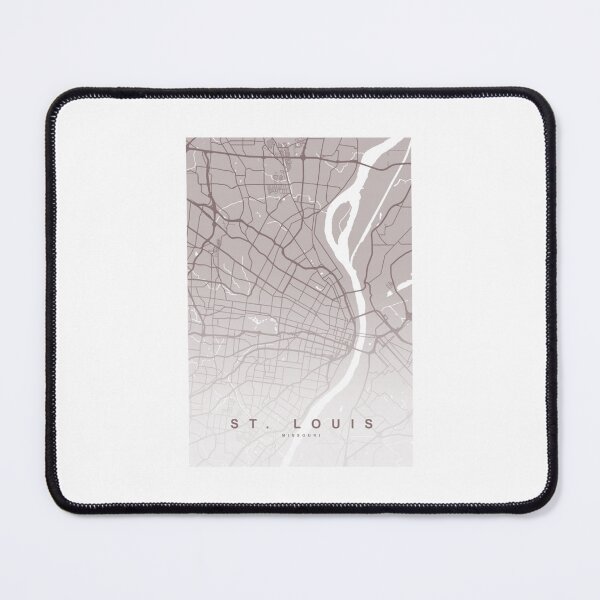 Item preview, St. Louis Map Art   designed and sold by BellaAuror.