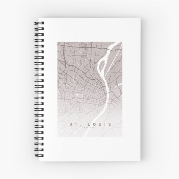 Item preview, St. Louis Map Art   designed and sold by BellaAuror.