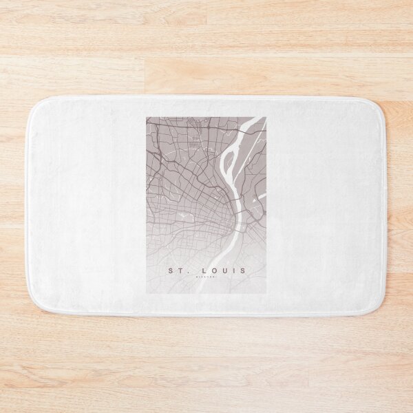 Item preview, St. Louis Map Art   designed and sold by BellaAuror.