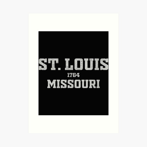 St. Louis Art Print, Arch, Founded 1764, Founding, Fleur de lis, St. Louis  flag, Missouri, Saint Louis — Miller Art Creative