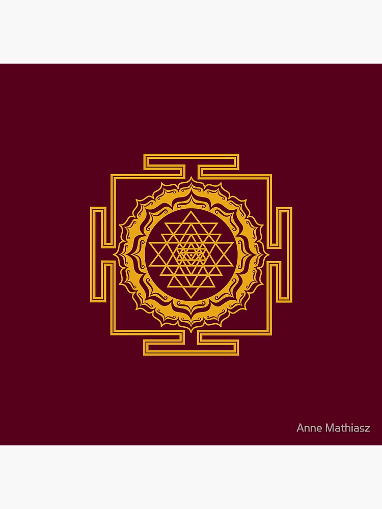 Sri Yantra UV Hoodie