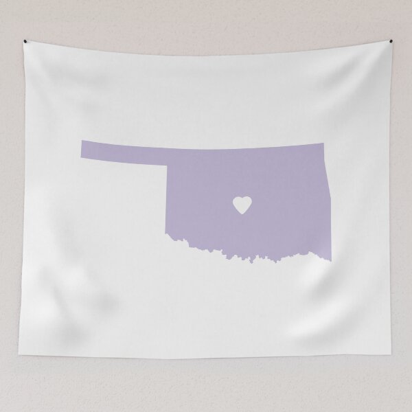 Item preview, Oklahoma Love in Lilac designed and sold by Maren Misner.