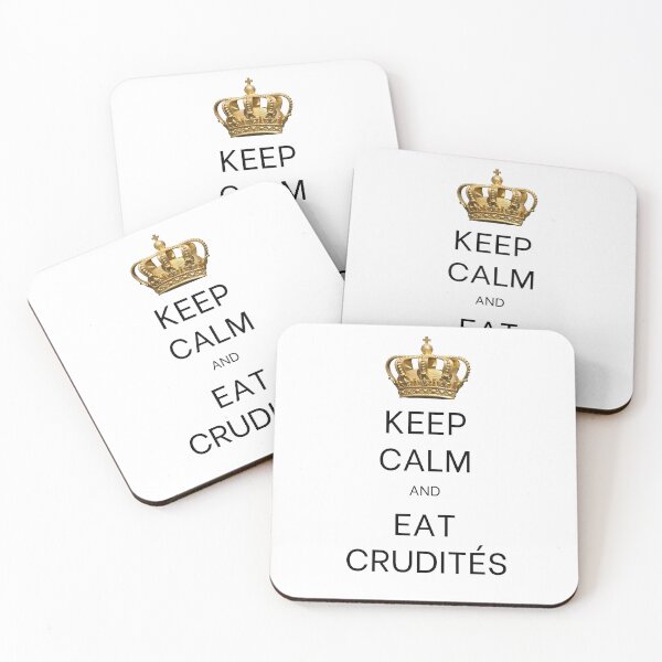 Item preview, Keep Calm and Eat Crudités designed and sold by MUZA9.