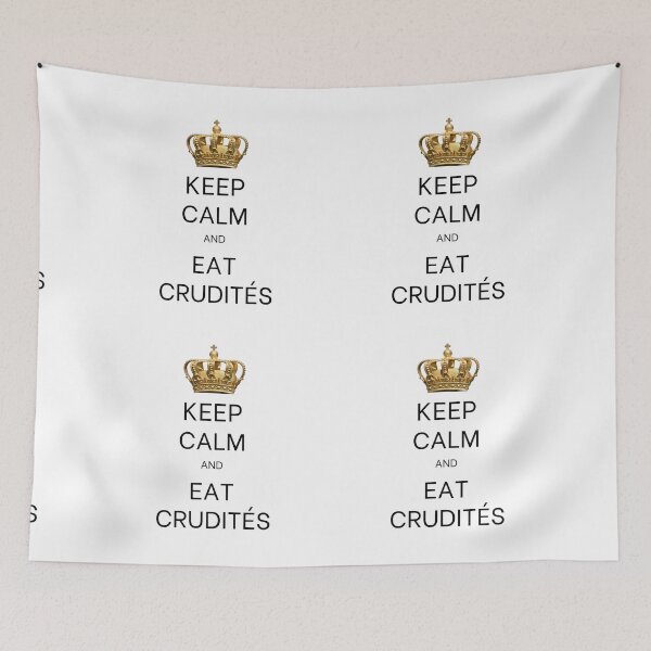 Item preview, Keep Calm and Eat Crudités designed and sold by MUZA9.