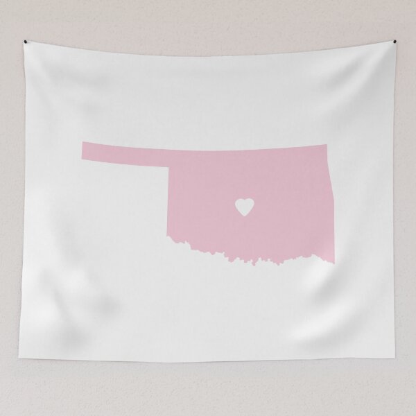 Item preview, Oklahoma Love in Pink designed and sold by Maren Misner.
