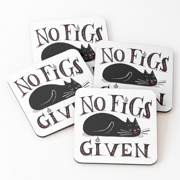 Item preview, ‘No Figs Given’ Cat designed and sold by Nici Gregory.