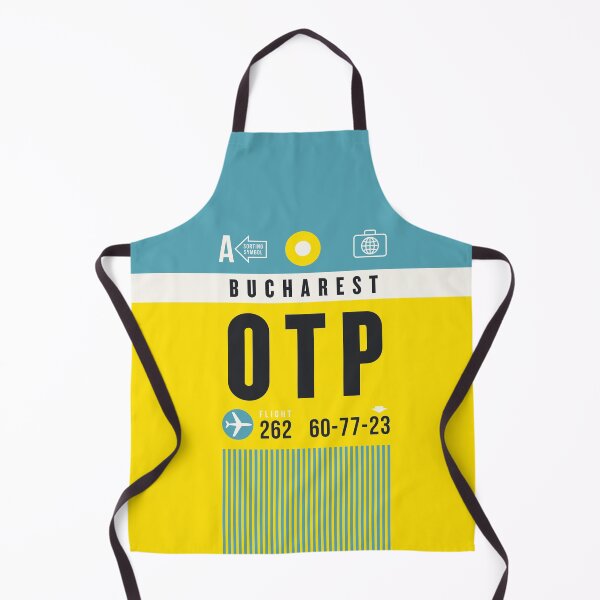 Aperçu de l'œuvre Luggage Tag A - OTP Bucharest Romania créée et vendue par VoodooCircus.