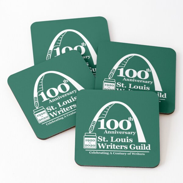 Item preview, St. Louis Writers Guild 100th Anniv - Logo White   designed and sold by BellaAuror.