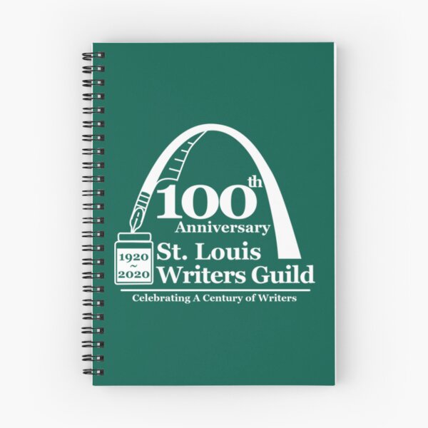 Item preview, St. Louis Writers Guild 100th Anniv - Logo White   designed and sold by BellaAuror.