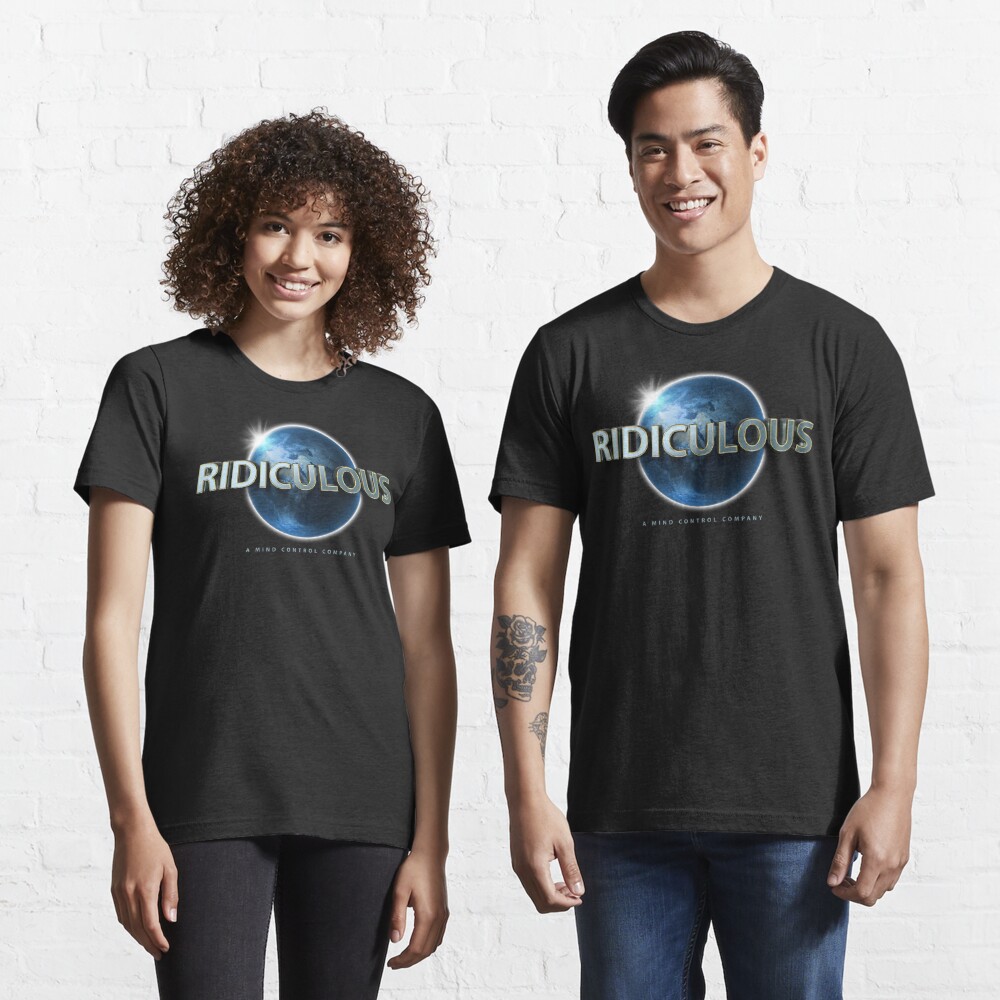 Flat Earth | Ridiculous Globe Logo (Universal) Essential T-Shirt