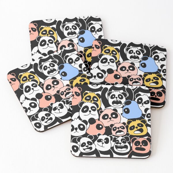 Item preview, Cute Animes Pandas designed and sold by Artistusha.
