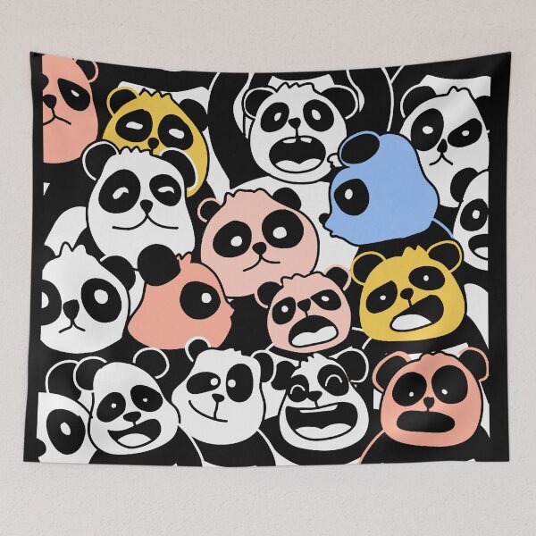 Item preview, Cute Animes Pandas designed and sold by Artistusha.