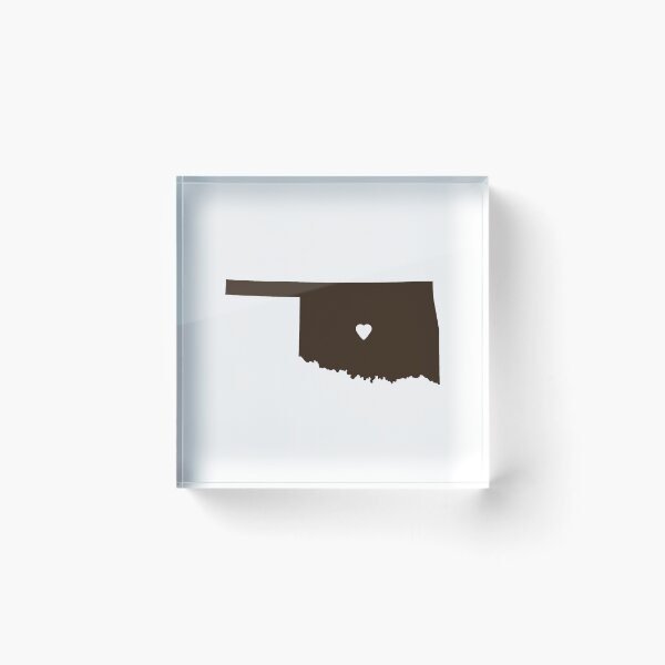 Item preview, Oklahoma Love in Brown designed and sold by Maren Misner.