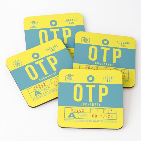 Aperçu de l'œuvre Luggage Tag B - OTP Bucharest Romania créée et vendue par VoodooCircus.