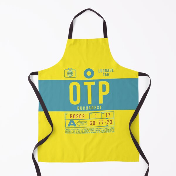 Aperçu de l'œuvre Luggage Tag B - OTP Bucharest Romania créée et vendue par VoodooCircus.