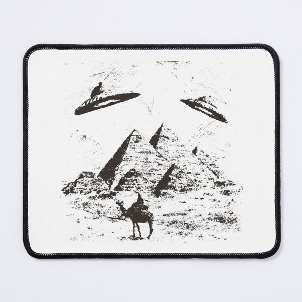 Item preview, Alien Pyramid T-Shirt I Vintage Aliens UFO Day designed and sold by Amazing Designs.