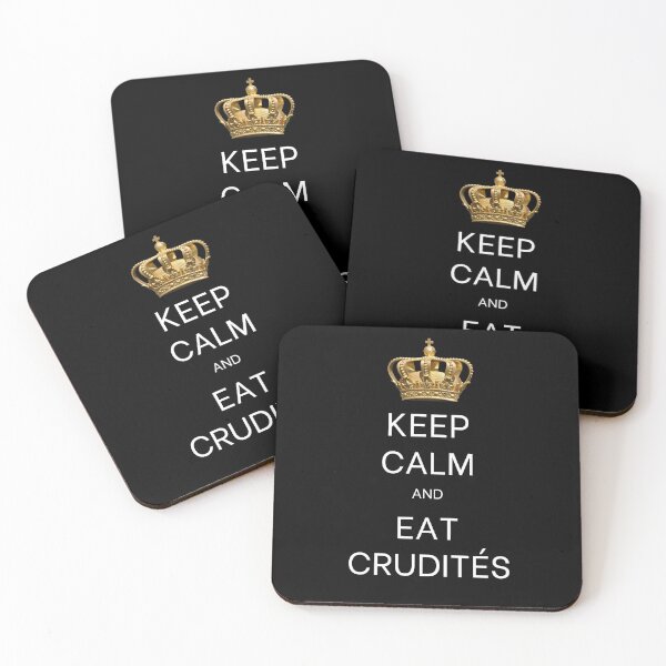Item preview, Keep Calm and Eat Crudités 2 designed and sold by MUZA9.