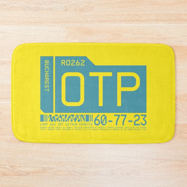Aperçu de l'œuvre Luggage Tag C - OTP Bucharest Romania créée et vendue par VoodooCircus.