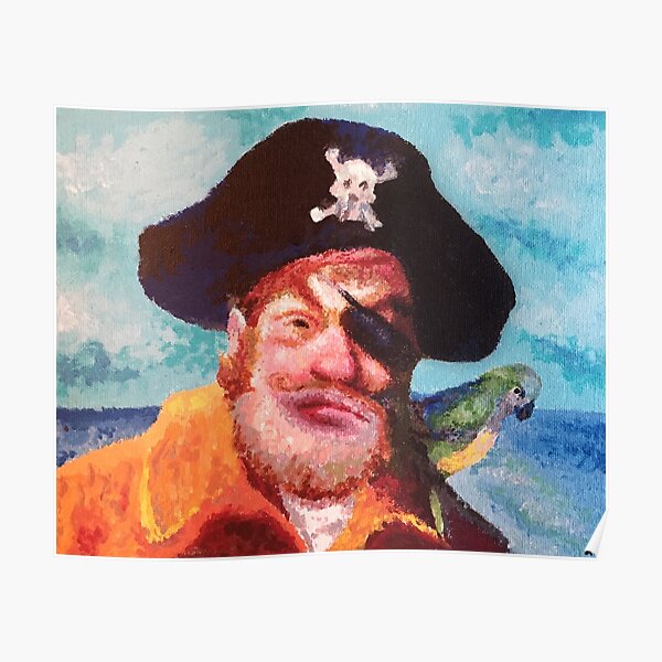 Spongebob Squarepants Pirate Poster
