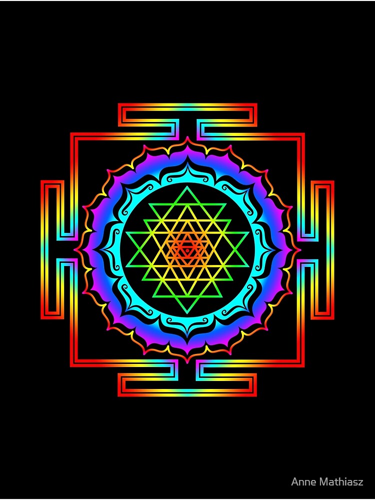 Buy Chakra Mandala and Sri Yantra Leggings Sacred Geometry Online in India  