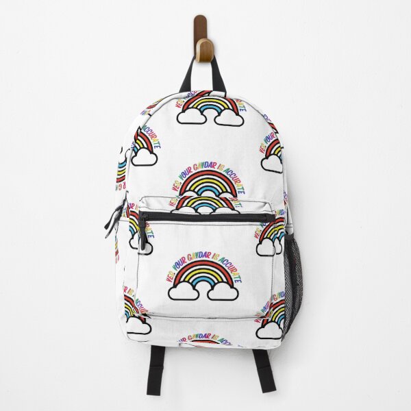 Item preview, Yes Your Gaydar Is Accurate Rainbow With Clouds designed and sold by LuckyKermit.