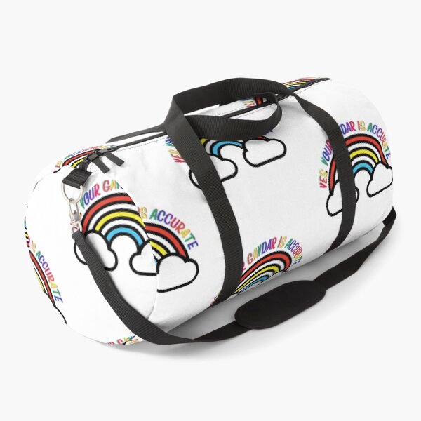 Item preview, Yes Your Gaydar Is Accurate Rainbow With Clouds designed and sold by LuckyKermit.