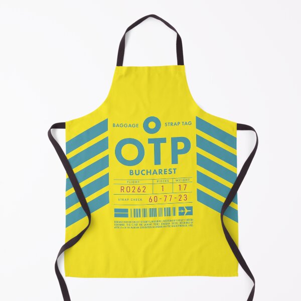 Aperçu de l'œuvre Luggage Tag A - OTP Bucharest Romania créée et vendue par VoodooCircus.