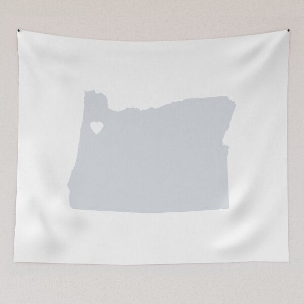 Item preview, Oregon Love in Gray designed and sold by Maren Misner.