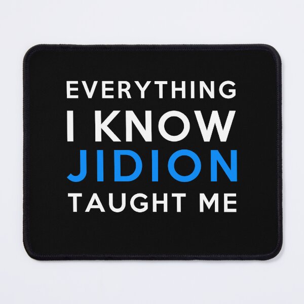Item preview, JiDion - Everything i know designed and sold by 2Girls1Shirt.