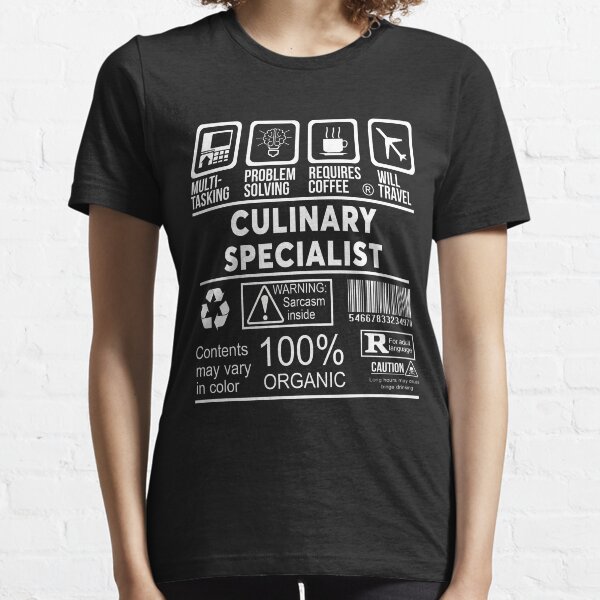 Culinary t shirts Clearance