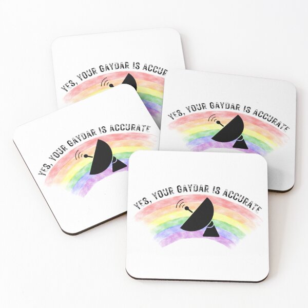Item preview, Yes Your Gaydar Is Accurate designed and sold by LuckyKermit.