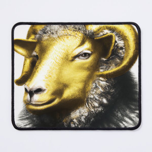 Item preview, Golden Ram designed and sold by PapaRabbit.