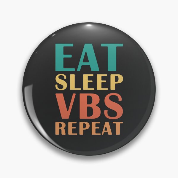 Item preview, Eat Sleep VBS Repeat designed and sold by bolkibox.
