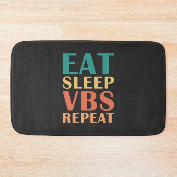 Item preview, Eat Sleep VBS Repeat designed and sold by bolkibox.