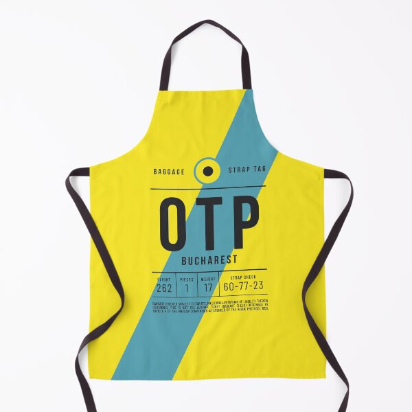 Aperçu de l'œuvre Luggage Tag E - OTP Bucharest Romania créée et vendue par VoodooCircus.