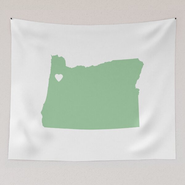 Item preview, Oregon Love in Sage designed and sold by Maren Misner.