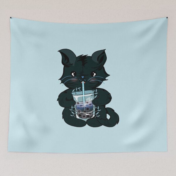 Item preview, cat boba tea designed and sold by Bossin.