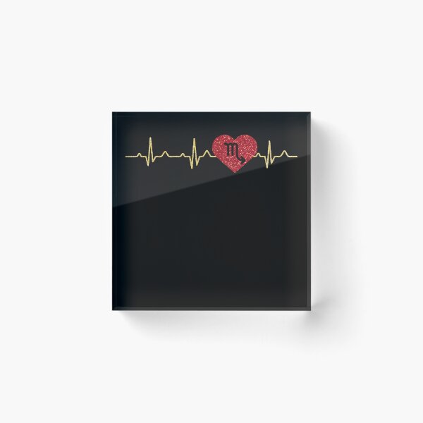 Item preview, Scorpio Heartbeat T-Shirt for Birthday Gift designed and sold by hoangtrongkhiem.
