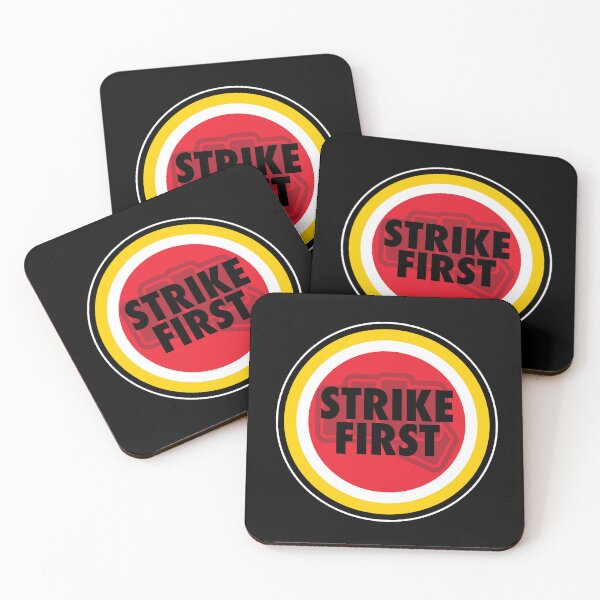 Item preview, strike first cigarette logo parody-karate lovers humor designed and sold by ntesigntees.