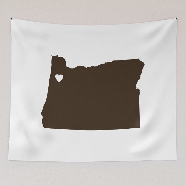 Item preview, Oregon Love in Brown designed and sold by Maren Misner.