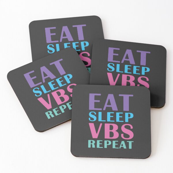 Item preview, Eat Sleep VBS Repeat designed and sold by bolkibox.