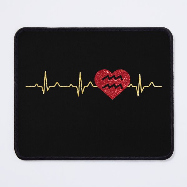 Item preview, Aquarius Heartbeat T-Shirt for Birthday Gift designed and sold by hoangtrongkhiem.