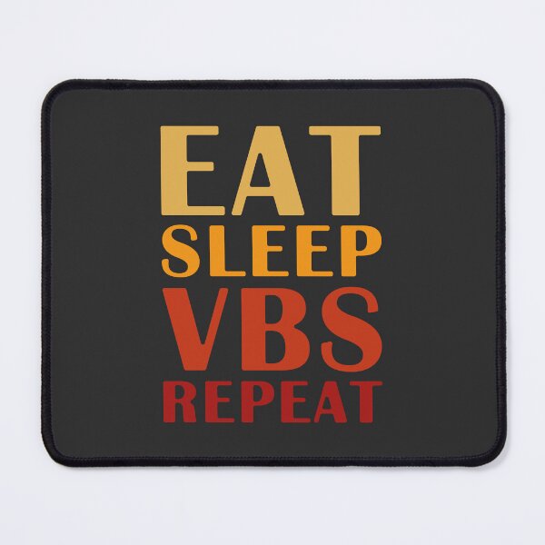Item preview, Eat Sleep VBS Repeat designed and sold by bolkibox.